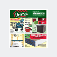 Circulaire Unimat - Flyer - Catalogue
