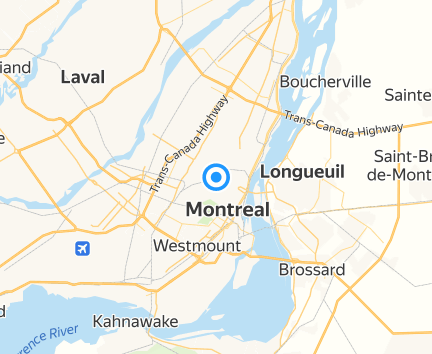 Restaurant Subway Montréal