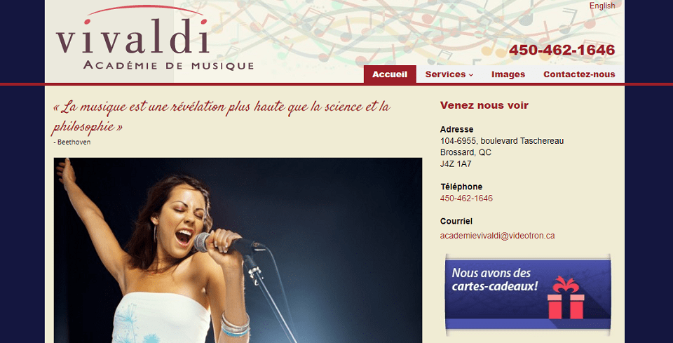Académie De Musique Vivaldi En Ligne 
