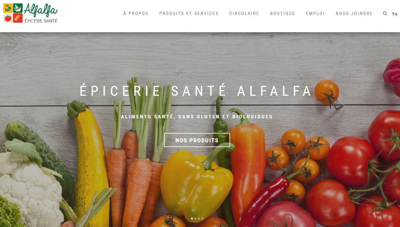 Alfalfa épicerie Santé