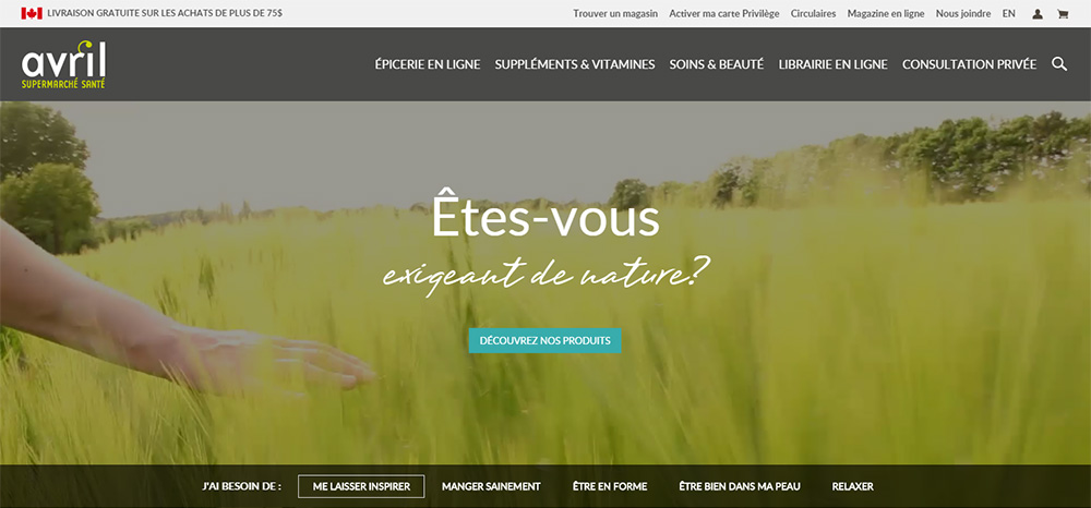 Avril Supermarché Santé En Ligne