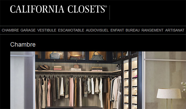 California Closets Chambre Garage Vestibule