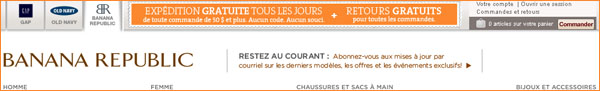 Circulaire Banana Republic En Ligne