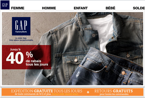 Circulaire Gap En Ligne