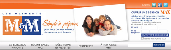 Circulaire Les Aliments M Et M