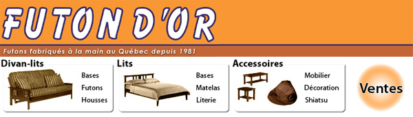 Futon Dor Montreal En Ligne
