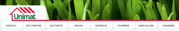 Unimat Quincailleries Et Rénovations En Ligne